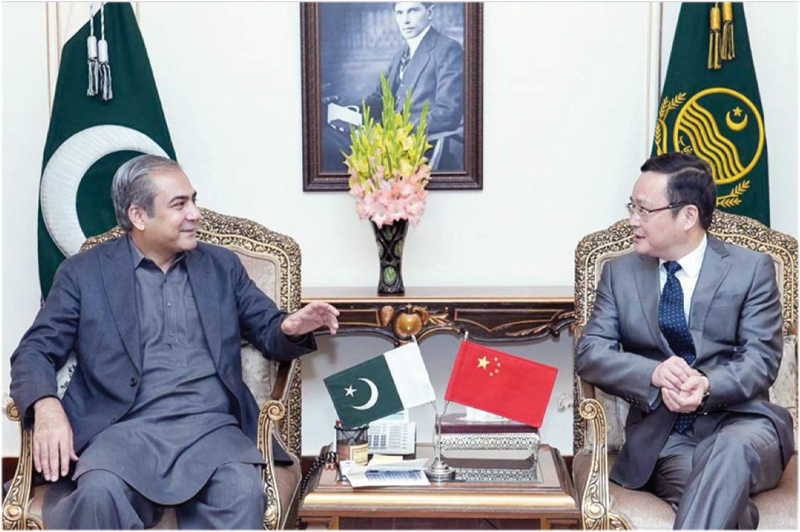 لاہور: چین کے قونصل جنرل زاؤ شیریں نگران وزیراعلیٰ پنجاب محسن نقوی سے ملاقات کررہے ہیں